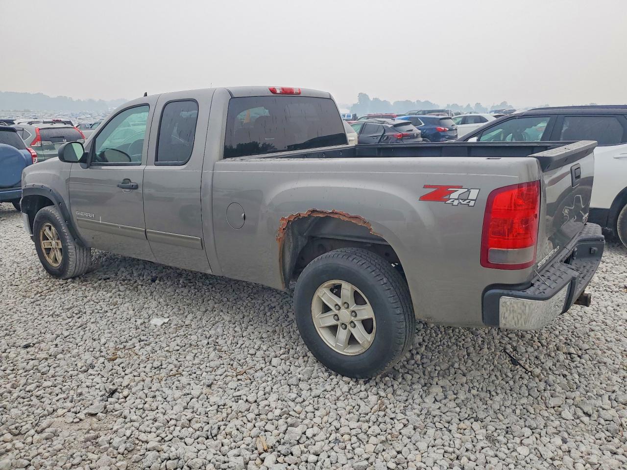 2013 Gmc Sierra K1500 Sle Gray vin: 1GTR2VE78DZ177806