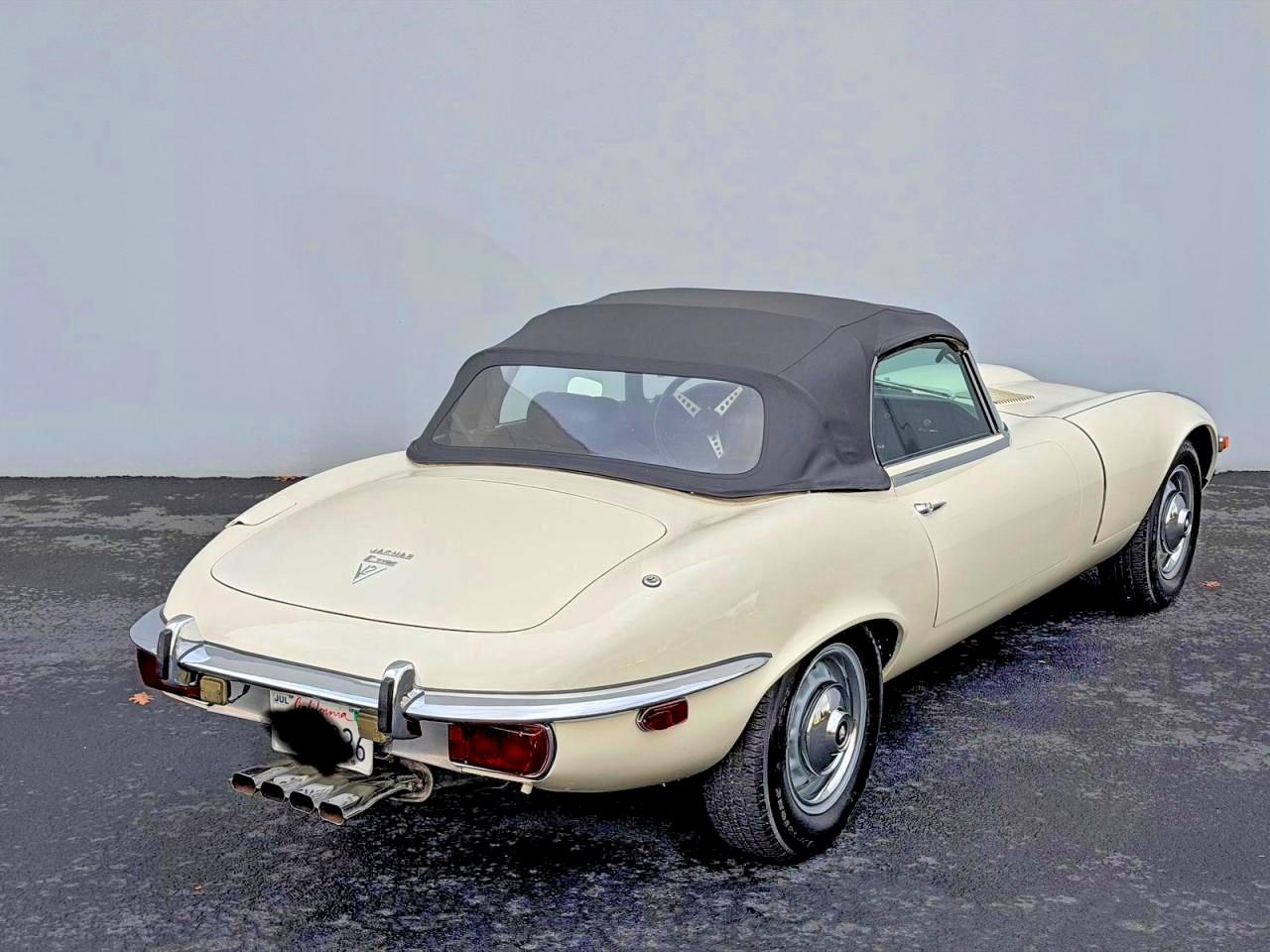 1971 Jaguar E - Type V12 Белый vin: 1S71298BW