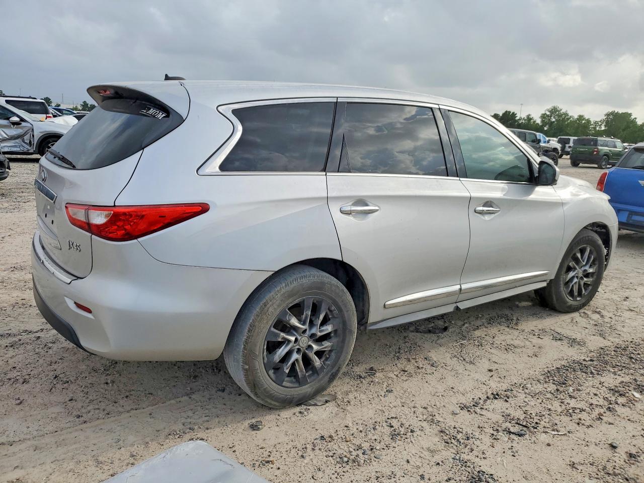 2013 Infiniti Jx35 Base Silver vin: 5N1AL0MN7DC348542