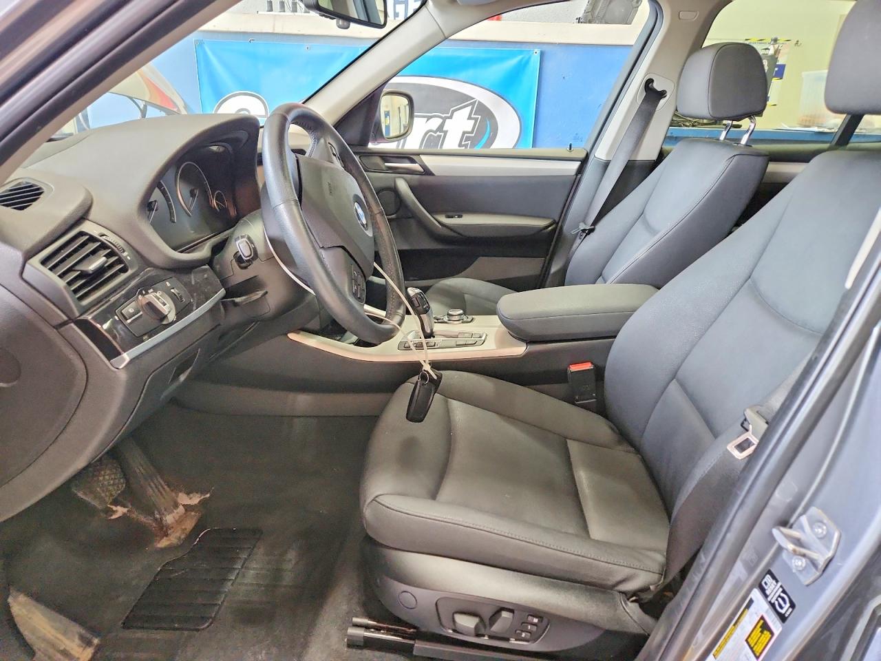 2014 Bmw X3 Xdrive28i Серебряный vin: 5UXWX9C54E0D43212