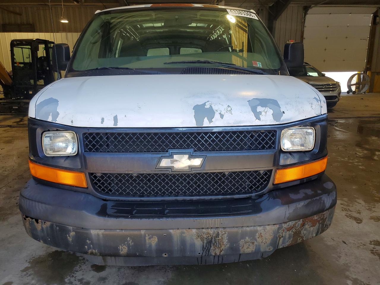 2006 Chevrolet Express G1500 White vin: 1GCFG15X661156824