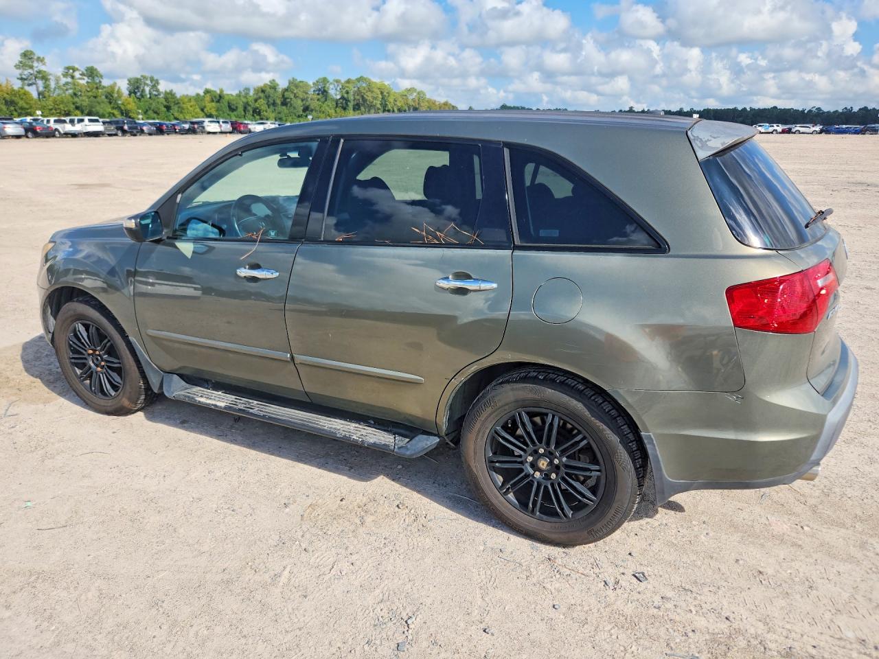 2007 Acura Mdx Technology Зеленый vin: 2HNYD28427H550004
