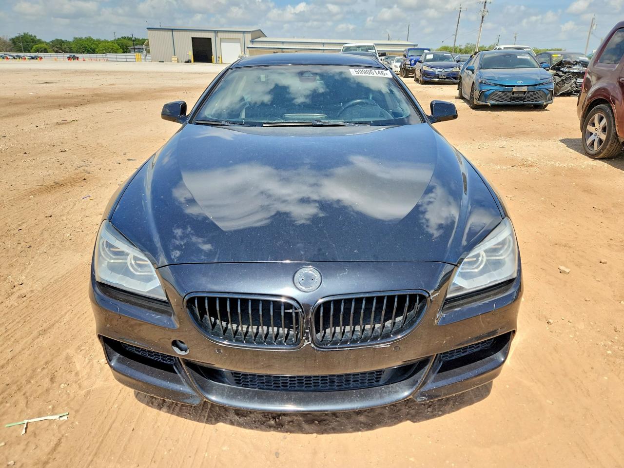 2014 Bmw 650 I Gran Coupe Black vin: WBA6B2C52ED129085