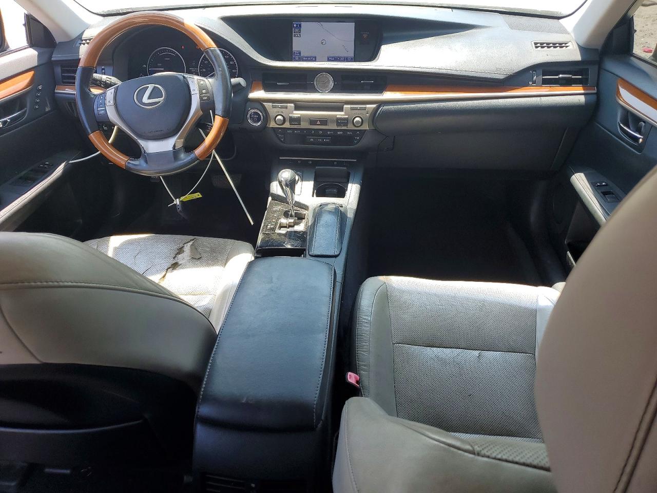 2013 Lexus Es 300h Black vin: JTHBW1GG0D2015316