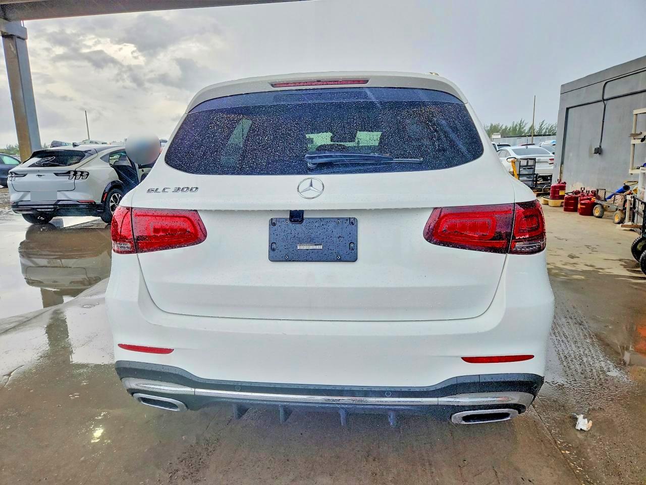 2022 Mercedes-benz Glc 300 Белый vin: W1N0G8DB5NG029121