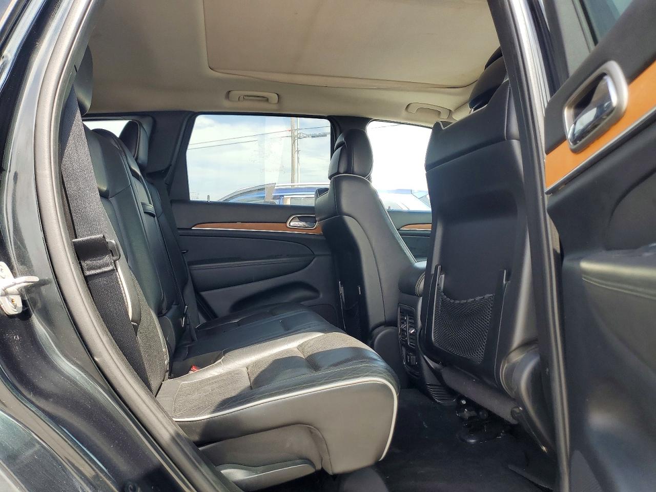 2013 Jeep Grand Cherokee Overland Green vin: 1C4RJFCTXDC619139