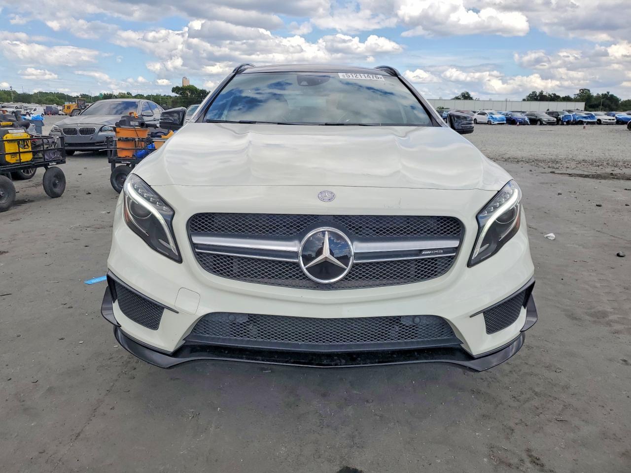 2015 Mercedes-benz Gla 45 Amg White vin: WDDTG5CB1FJ062549