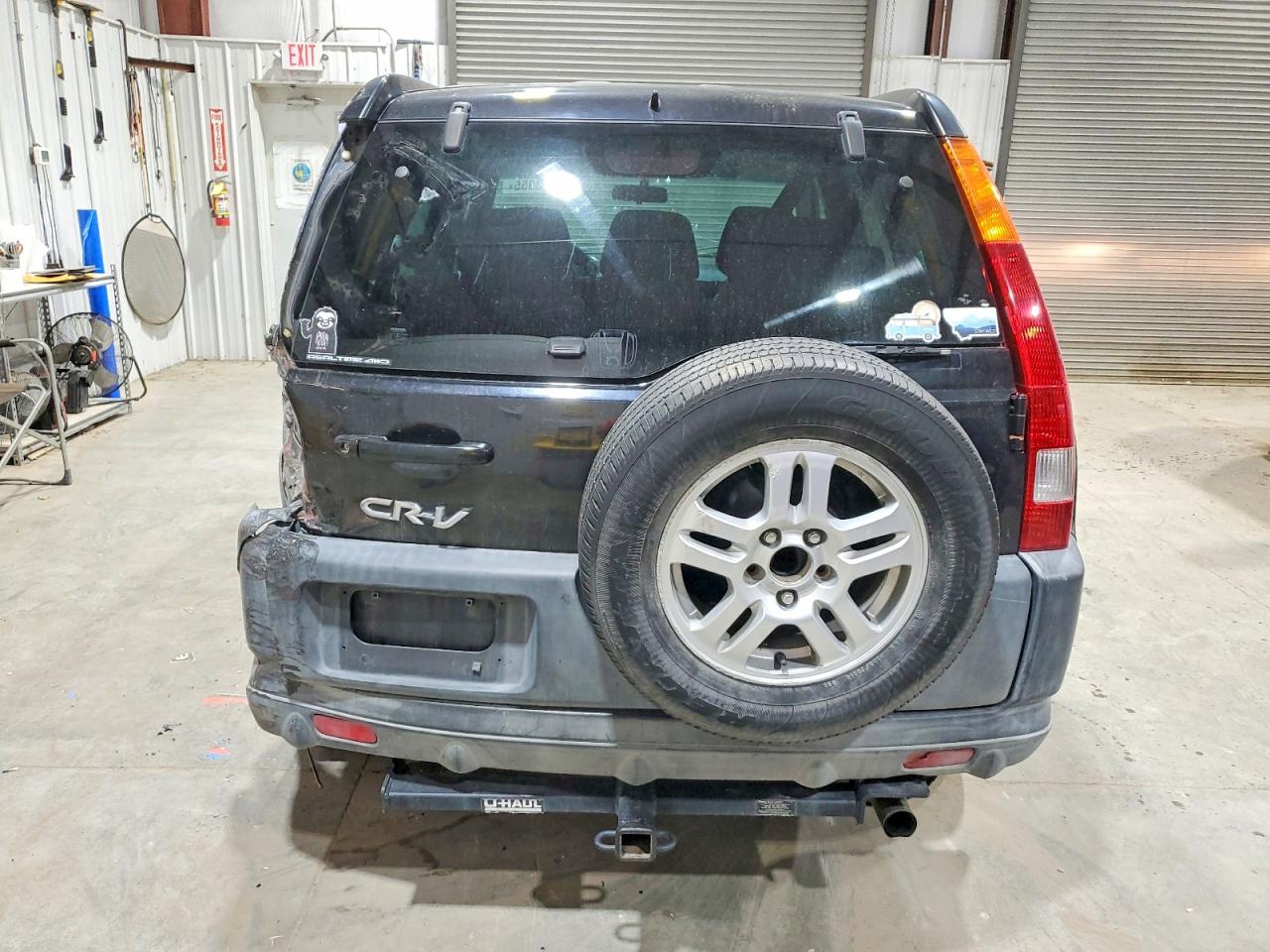 2002 Honda Cr-v Ex Black vin: JHLRD78862C077989