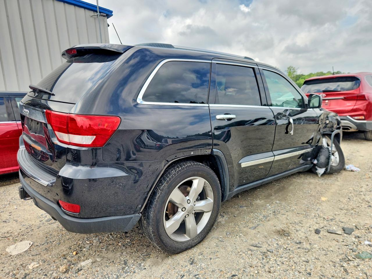 2012 Jeep Grand Cherokee Overland Black vin: 1C4RJFCG9CC279922
