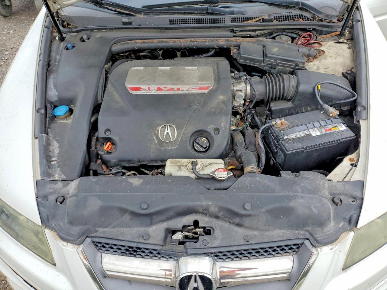 2008 Acura Tl Type S Белый vin: 19UUA76588A003309