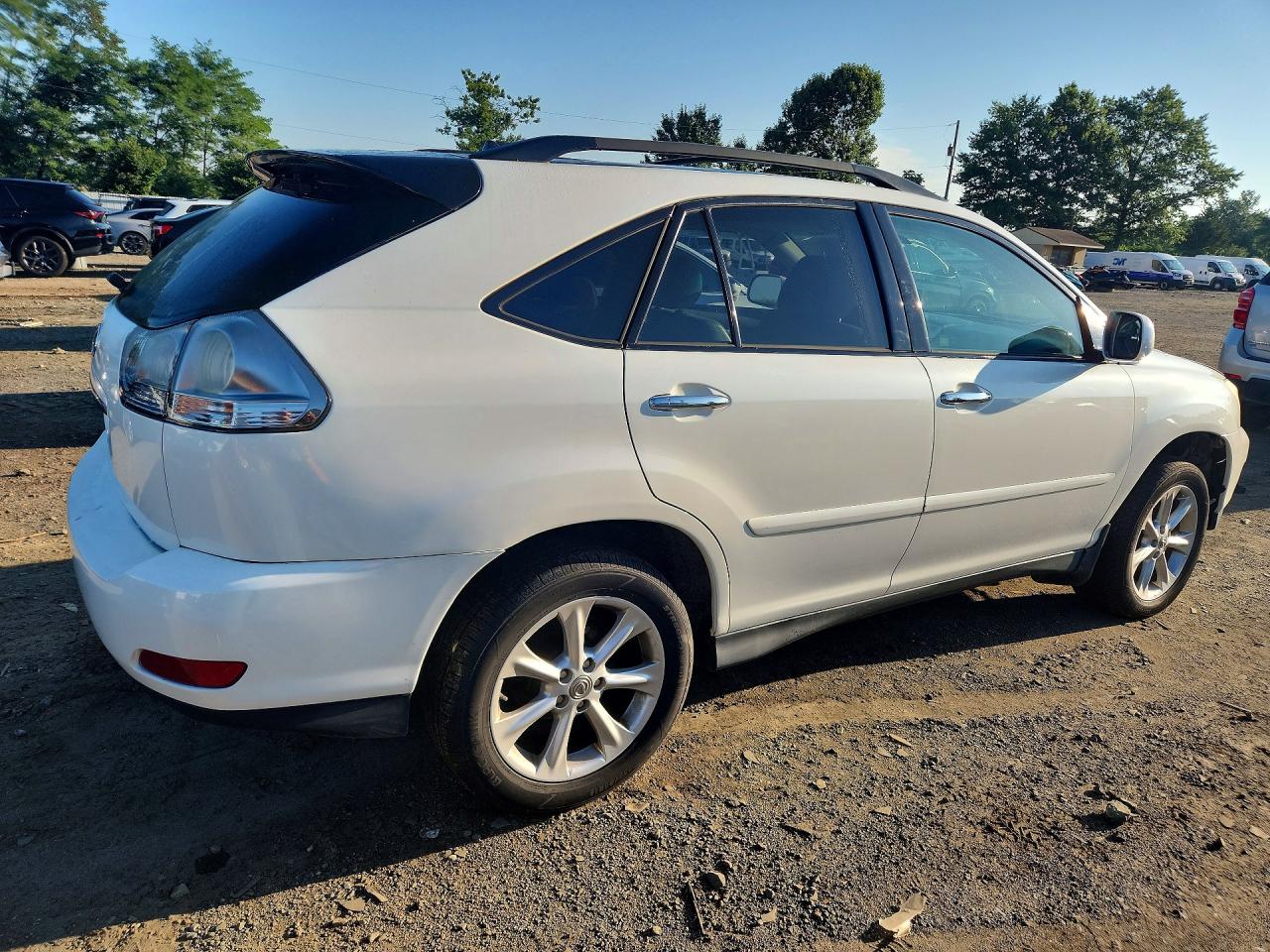2009 Lexus Rx 350 White vin: 2T2HK31U49C132452