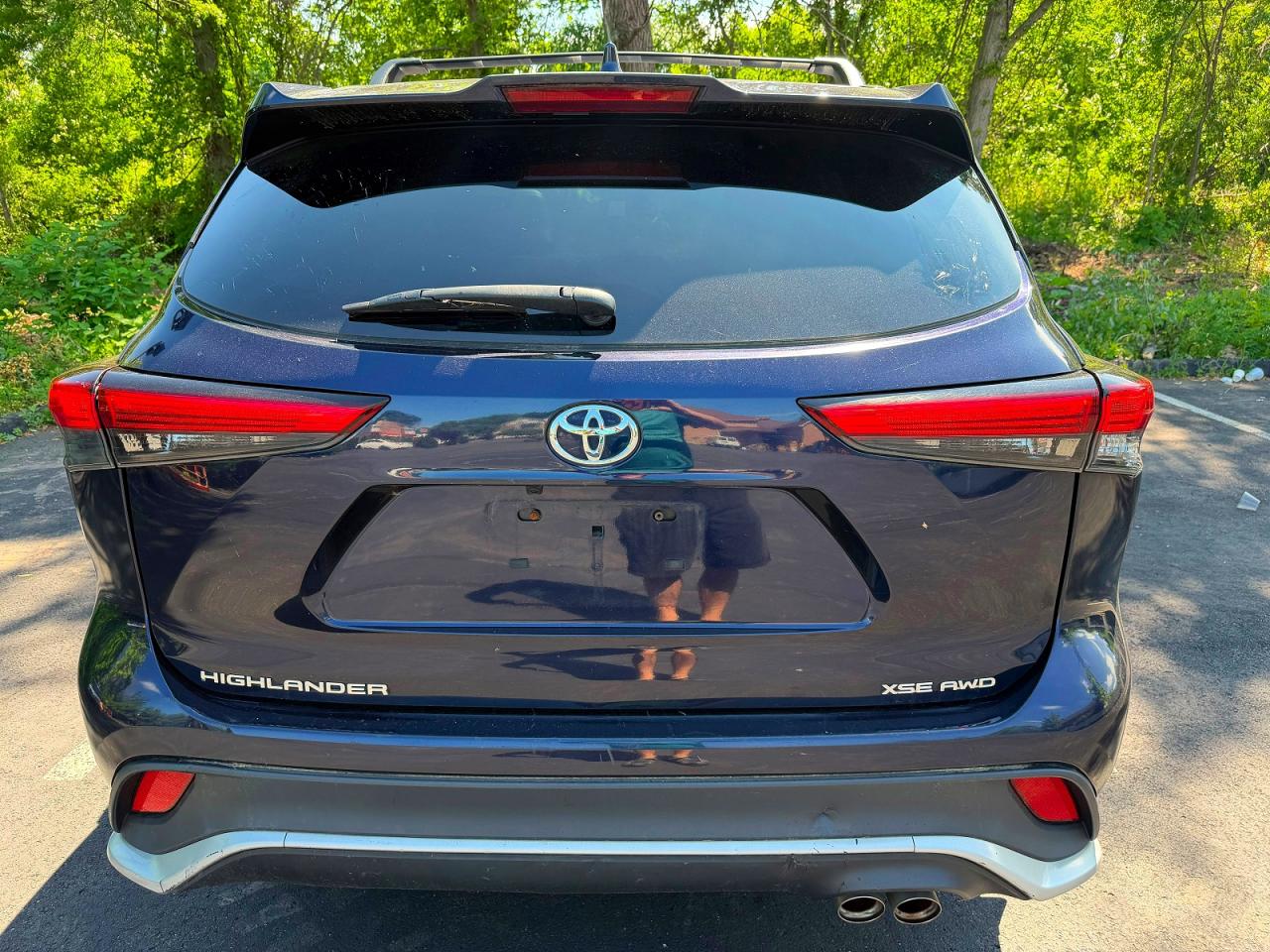 2023 Toyota Highlander Xse Black vin: 5TDKDRBH0PS019871