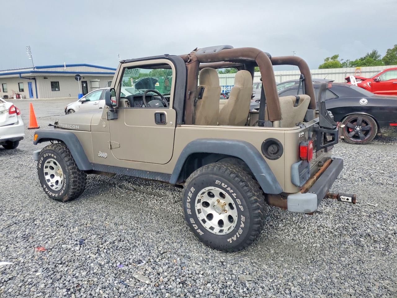 2006 Jeep Wrangler / Tj Rubicon Gold vin: 1J4FA69S26P702944