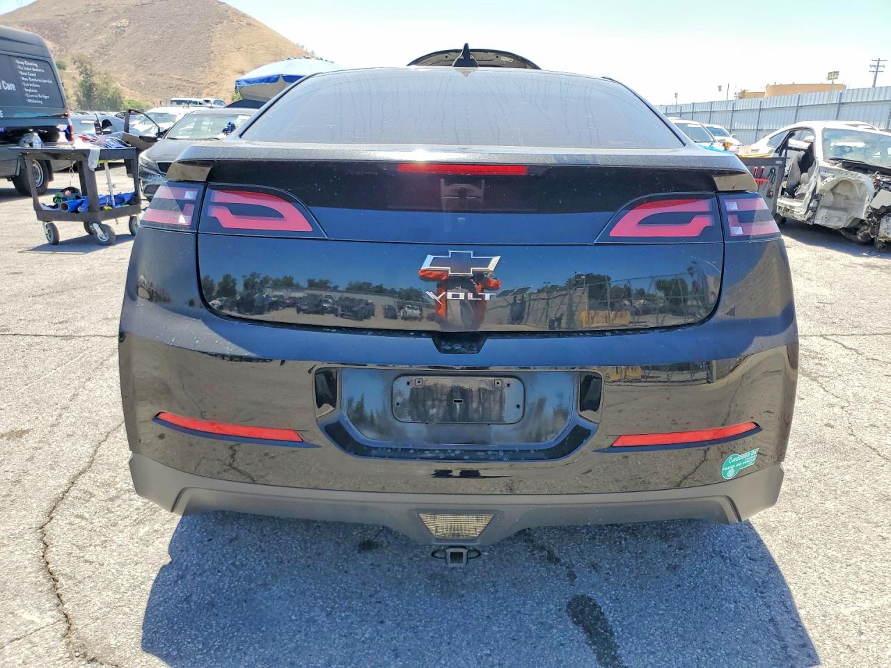 2013 Chevrolet Volt Black vin: 1G1RE6E45DU120097