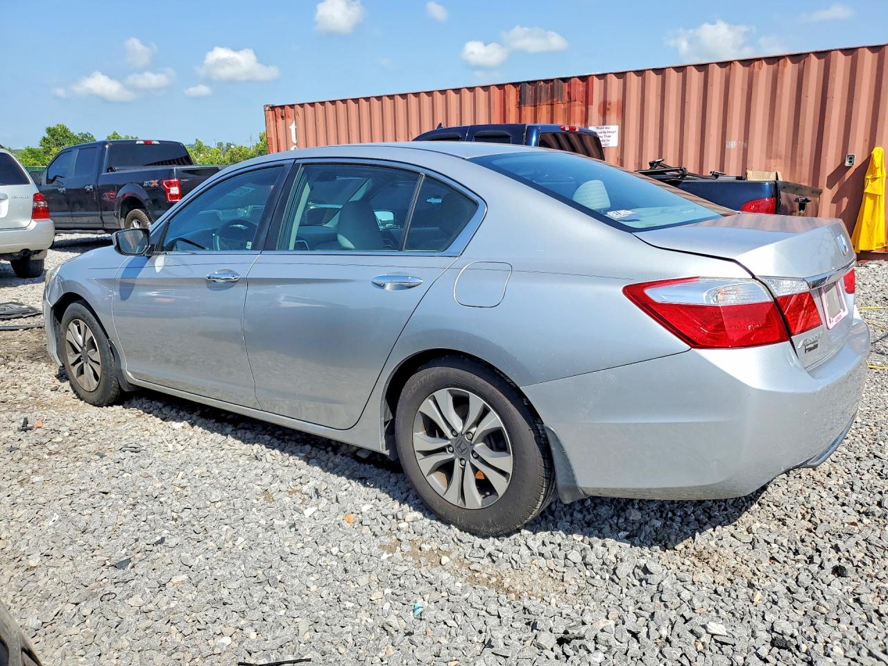 2015 Honda Accord Lx Silver vin: 1HGCR2F30FA176552