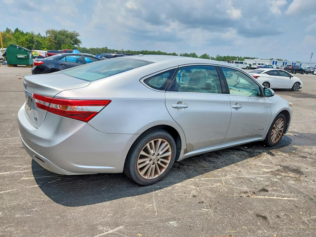 2014 Toyota Avalon Hybrid Xle Touring Silver vin: 4T1BD1EBXEU020216