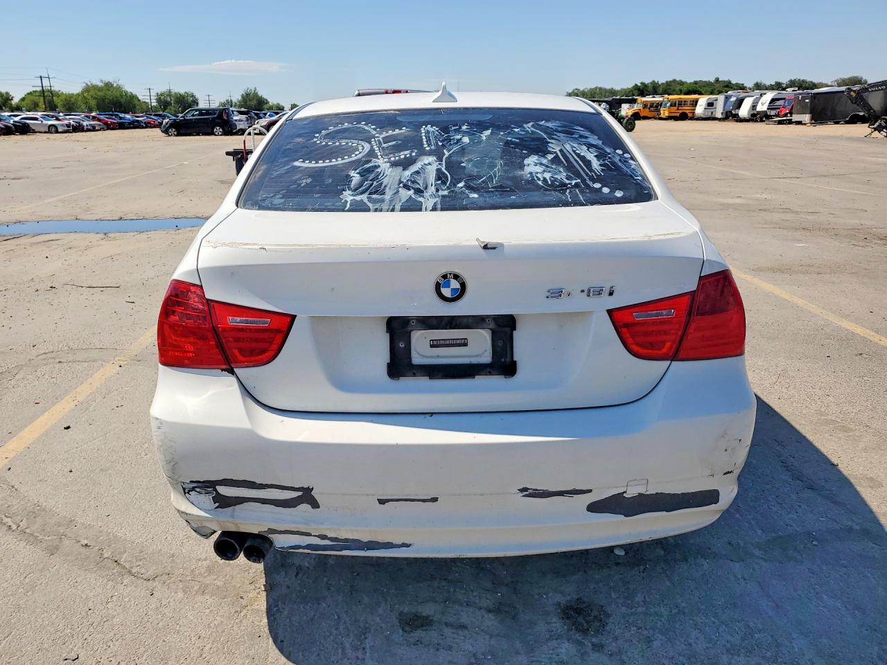 2010 Bmw 328 Xi Sulev White vin: WBAPK5C57AA648277