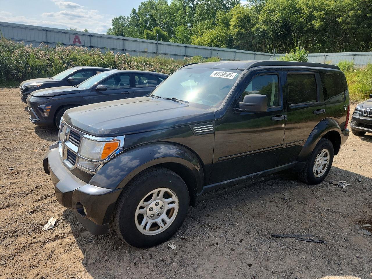2009 Dodge Nitro Se Black vin: 1D8GU28K99W544092