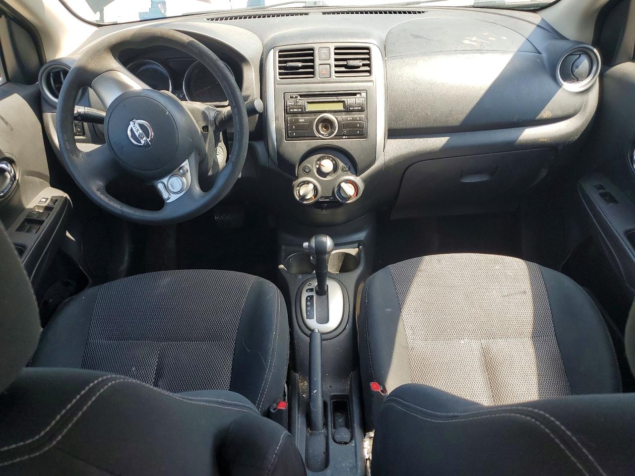 2014 Nissan Versa 1.6 Sv Black vin: 3N1CN7AP6EL833205