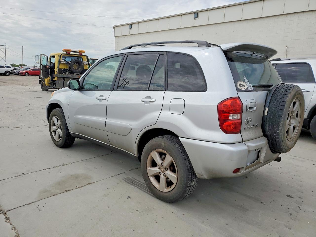 2004 Toyota Rav4 Base Silver vin: JTEGD20V740023254