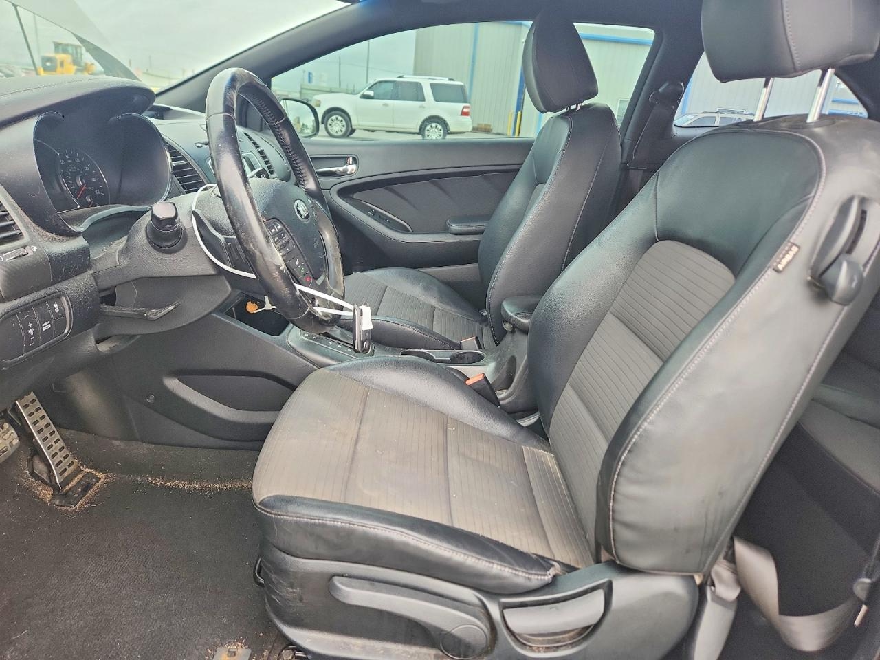 2014 Kia Forte Sx Gray vin: KNAFZ6A30E5225828