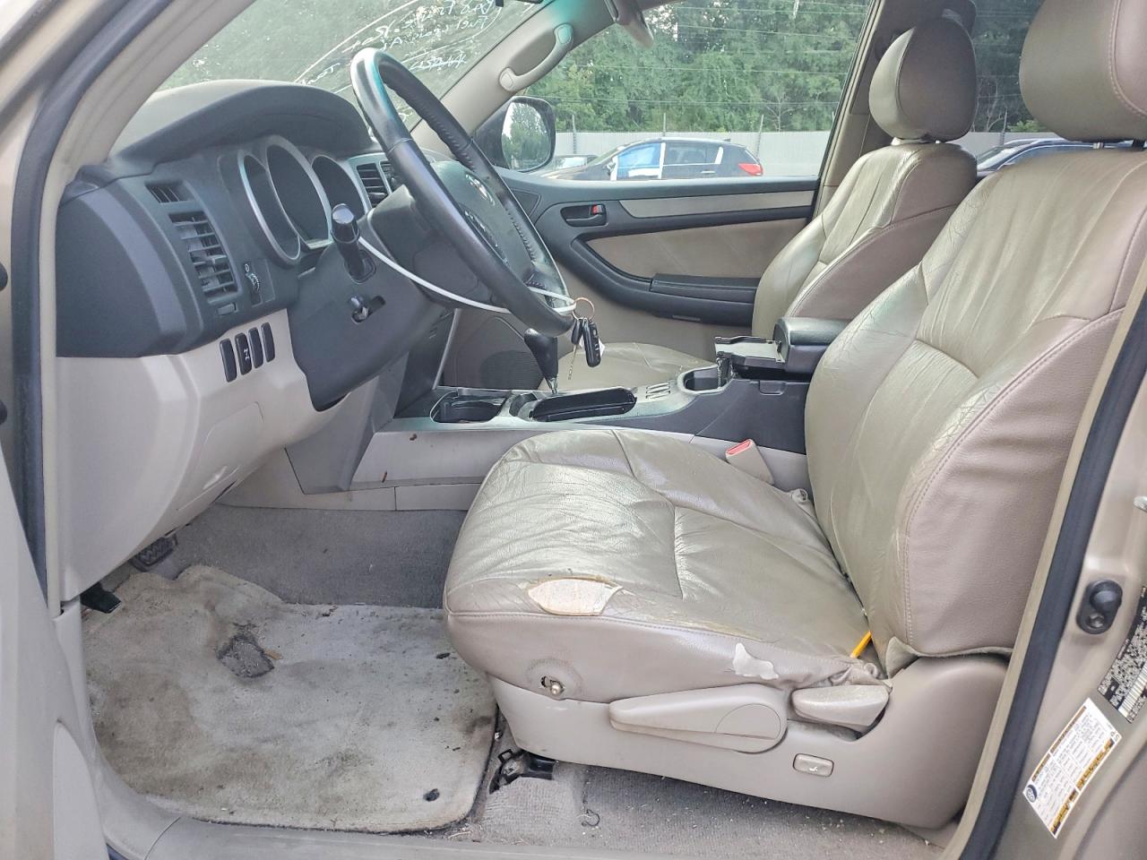 2006 Toyota 4runner Sr5 Gold vin: JTEBU14R560092819