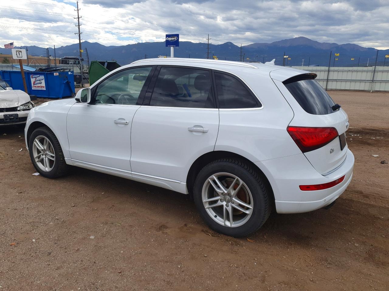 2015 Audi Q5 Premium Plus White vin: WA1LFAFP2FA026991