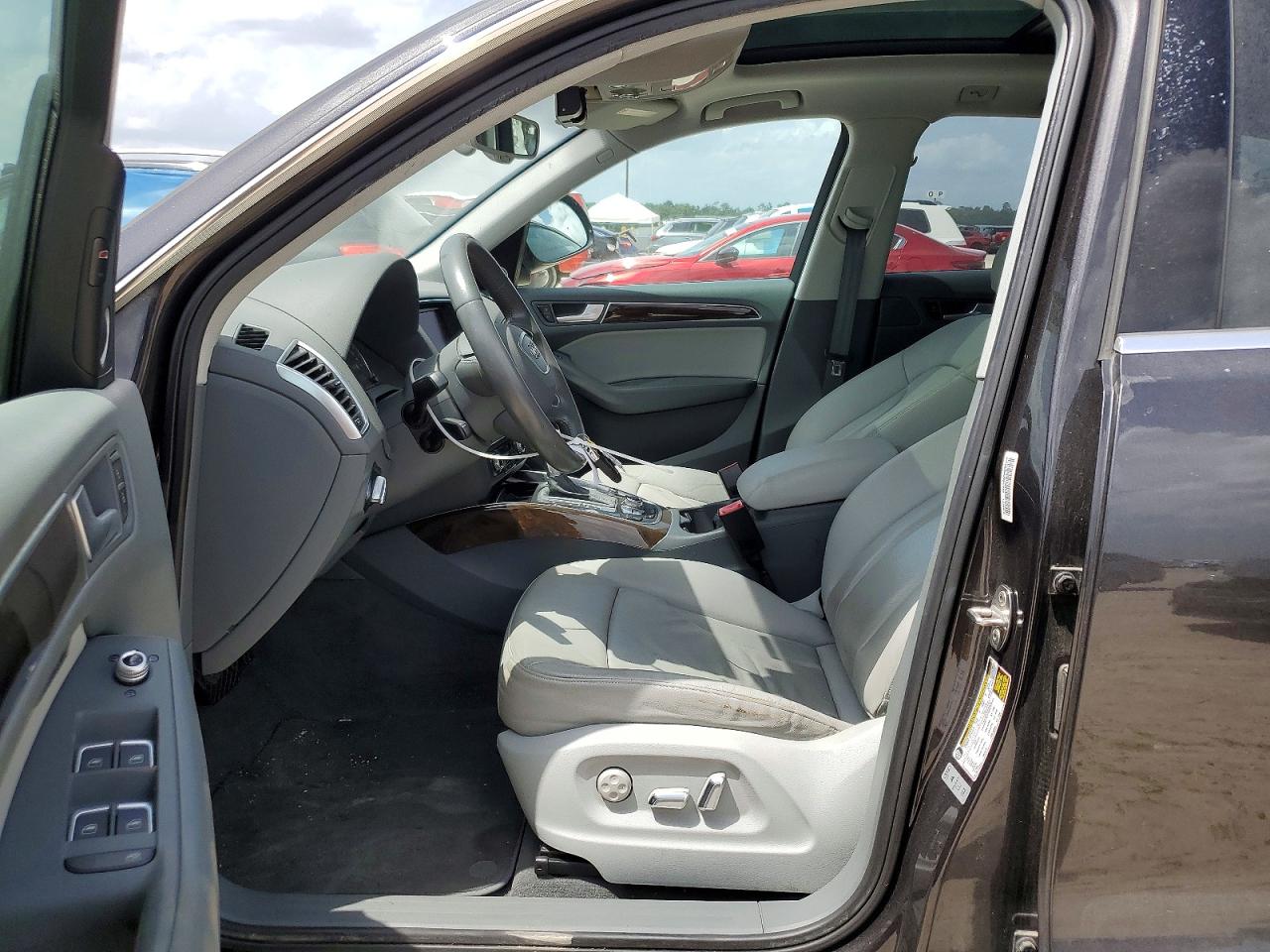2014 Audi Q5 Premium Plus Gray vin: WA1LFAFP1EA076246