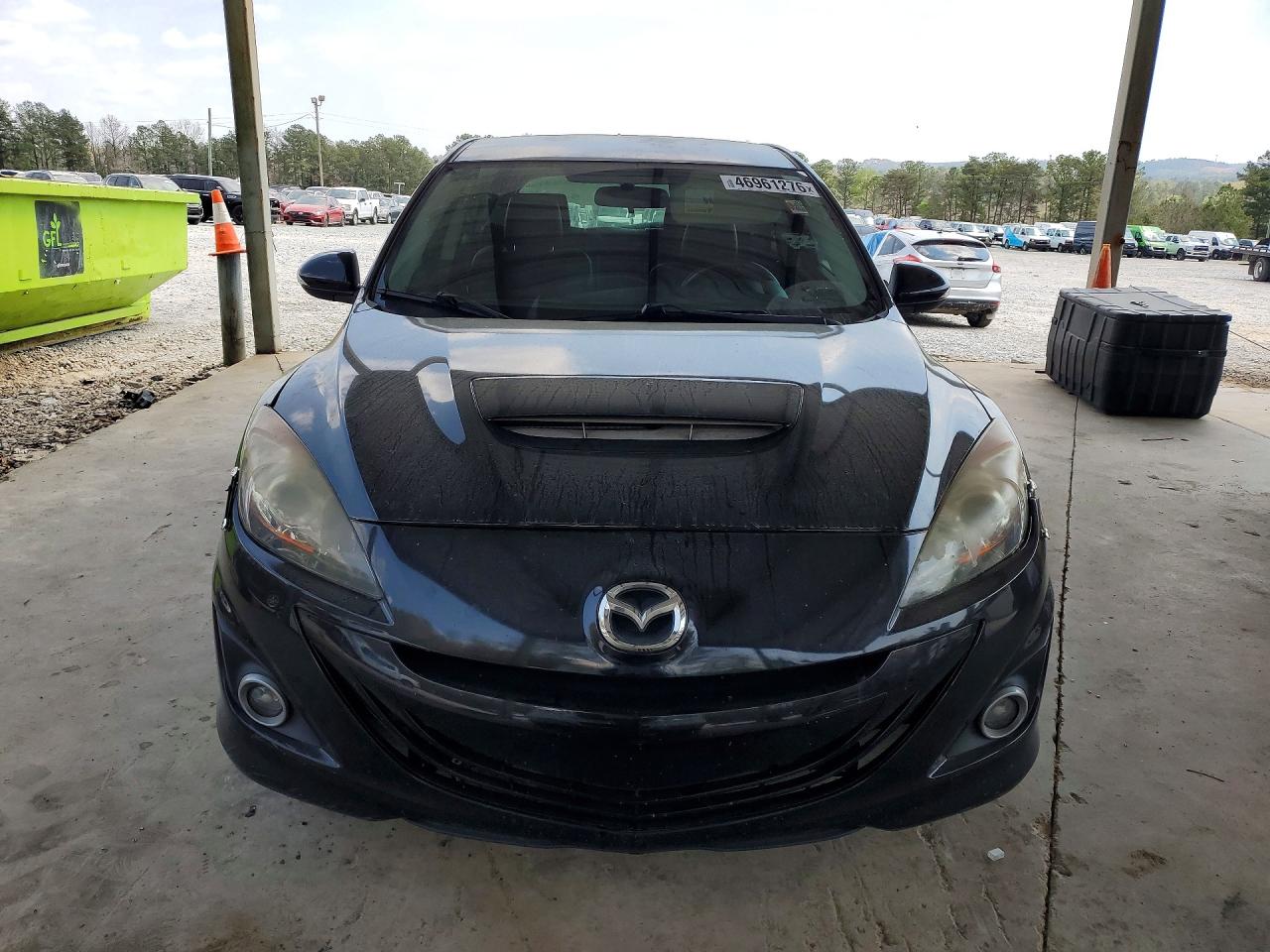 2013 Mazda Speed 3 Black vin: JM1BL1L37D1709083