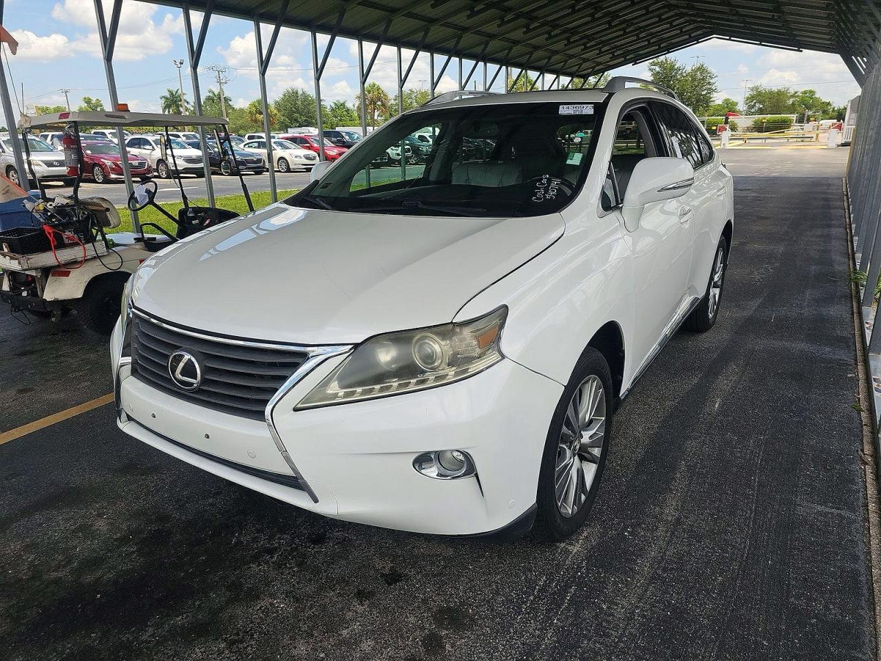 2013 Lexus Rx 350 White vin: 2T2ZK1BA8DC110024
