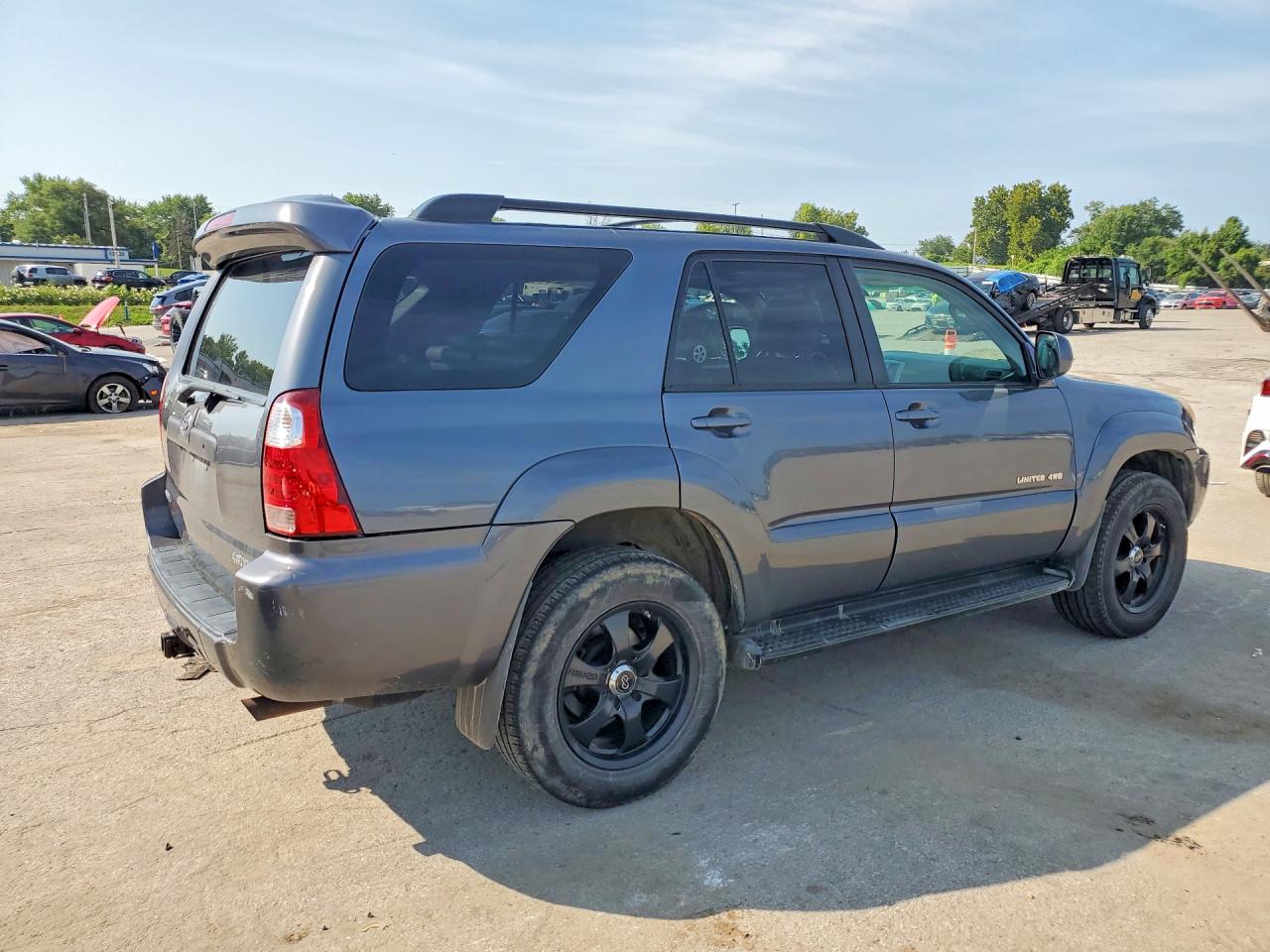 2007 Toyota 4runner Limited Gray vin: JTEBU17R170116031