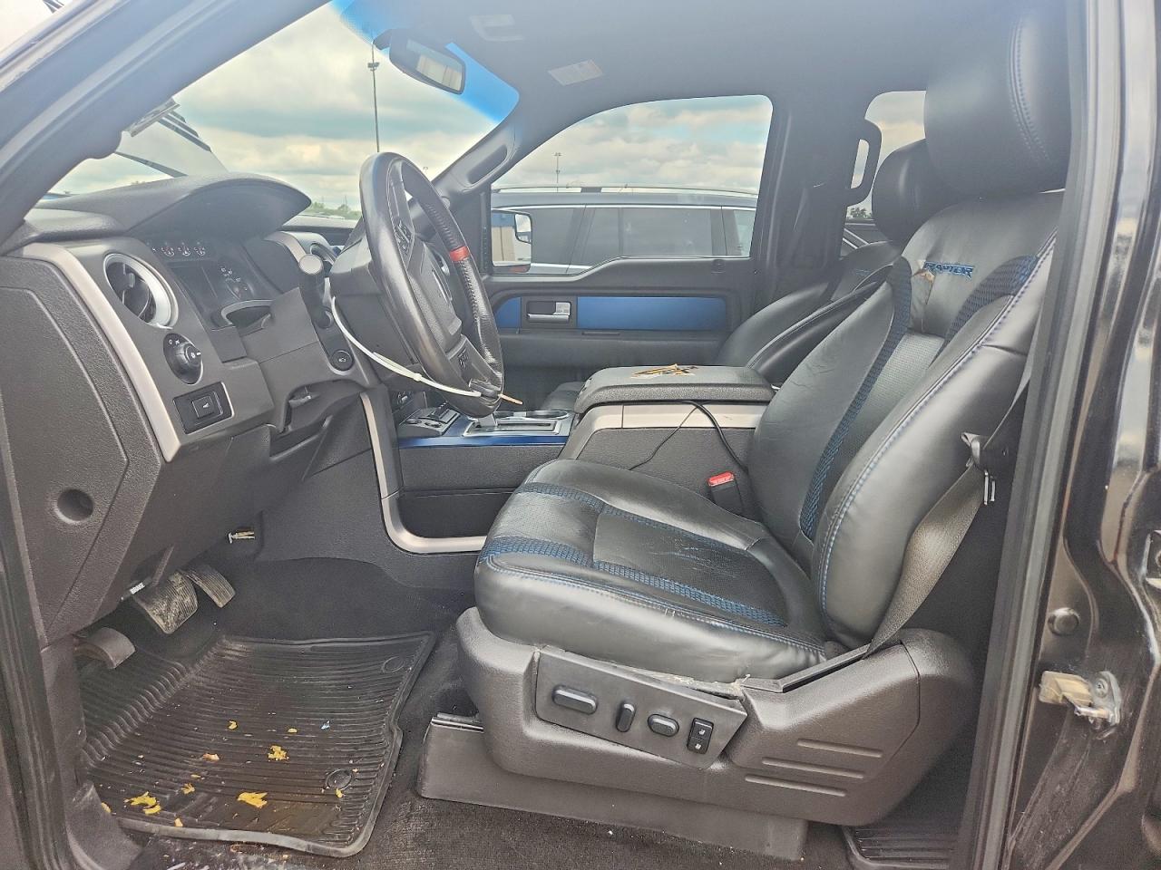 2012 Ford F150 Svt Raptor Black vin: 1FTFW1R63CFC64840