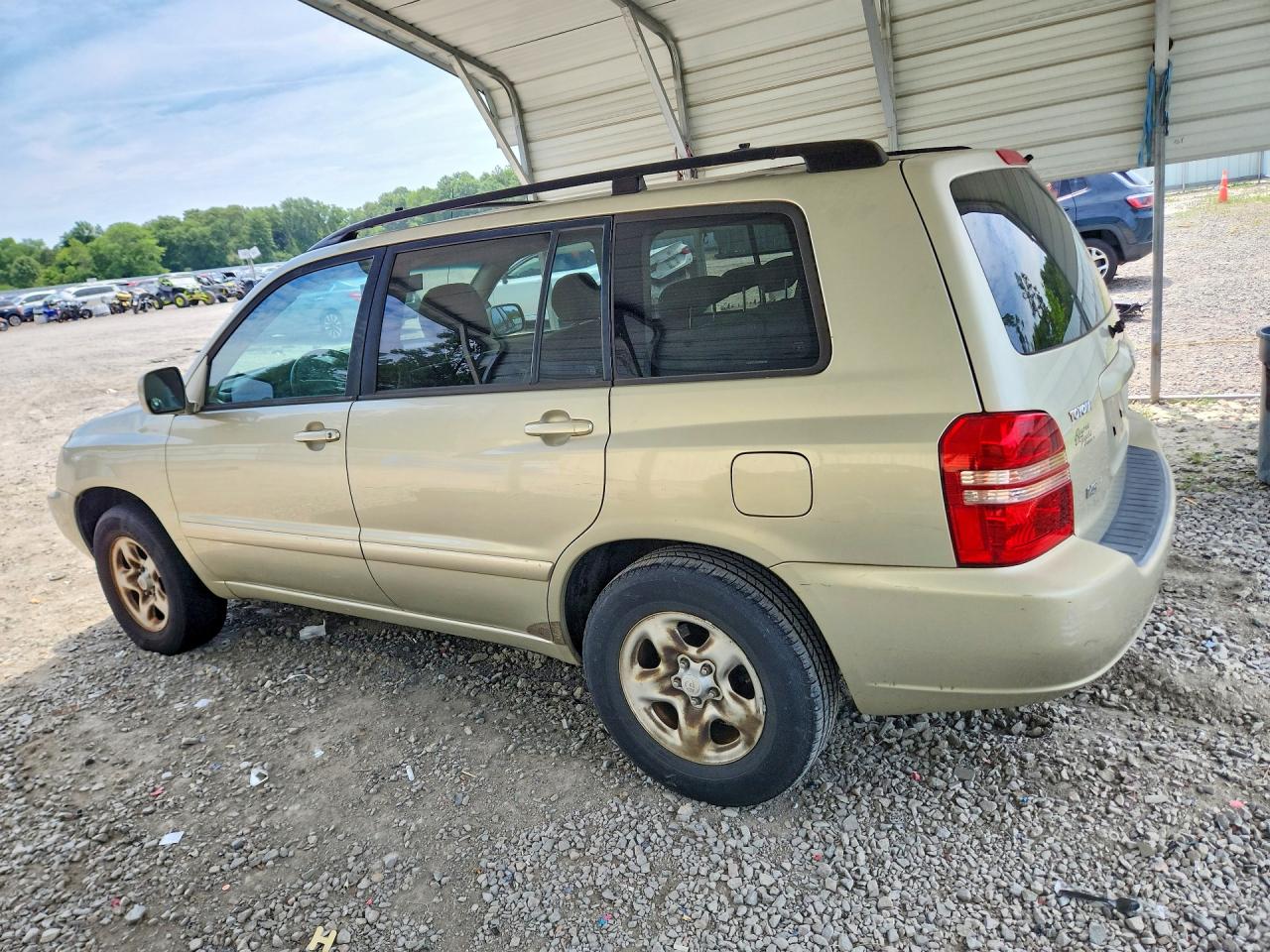 2003 Toyota Highlander Limited Gold vin: JTEGF21A730088965
