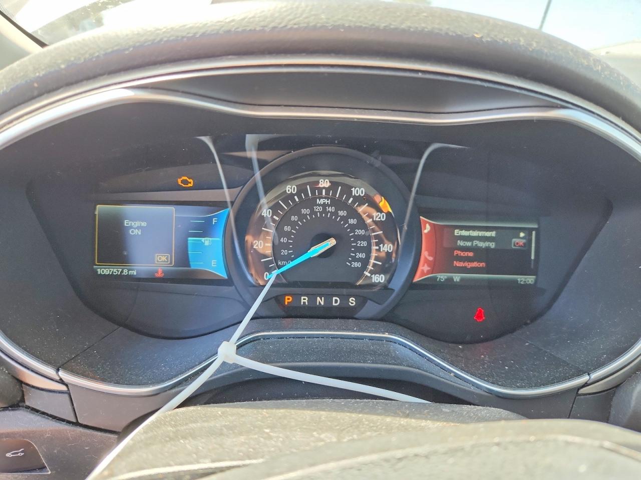 2014 Ford Fusion Se Gray vin: 3FA6P0HD0ER317108