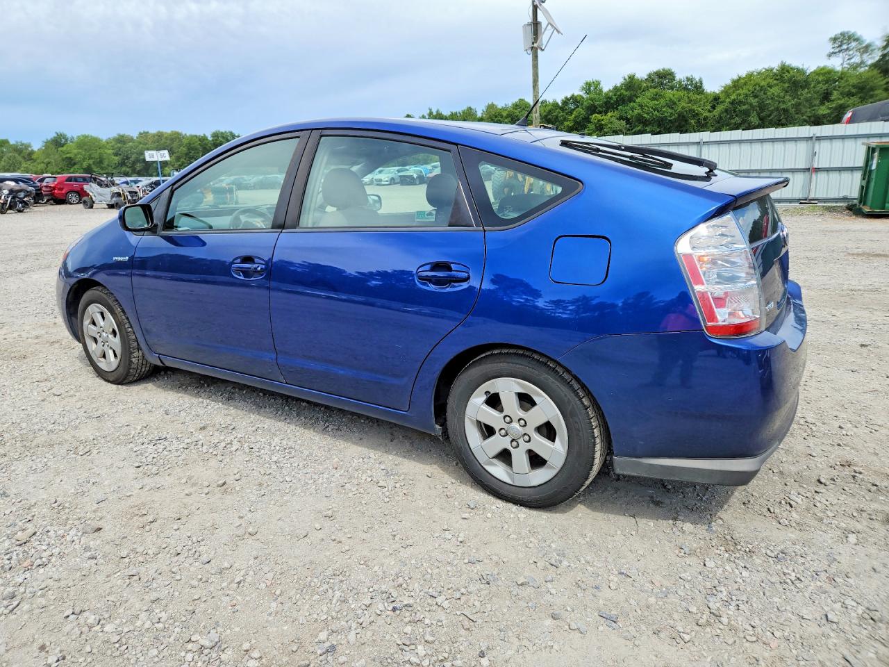 2008 Toyota Prius Base Blue vin: JTDKB20U087815335