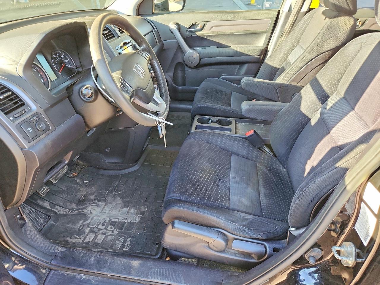 2008 Honda Cr-v Black vin: JHLRE48518C078722