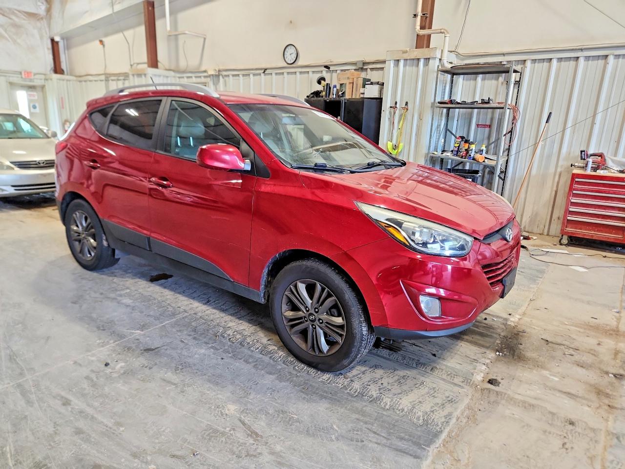 2014 Hyundai Tucson Se Red vin: KM8JUCAGXEU934121