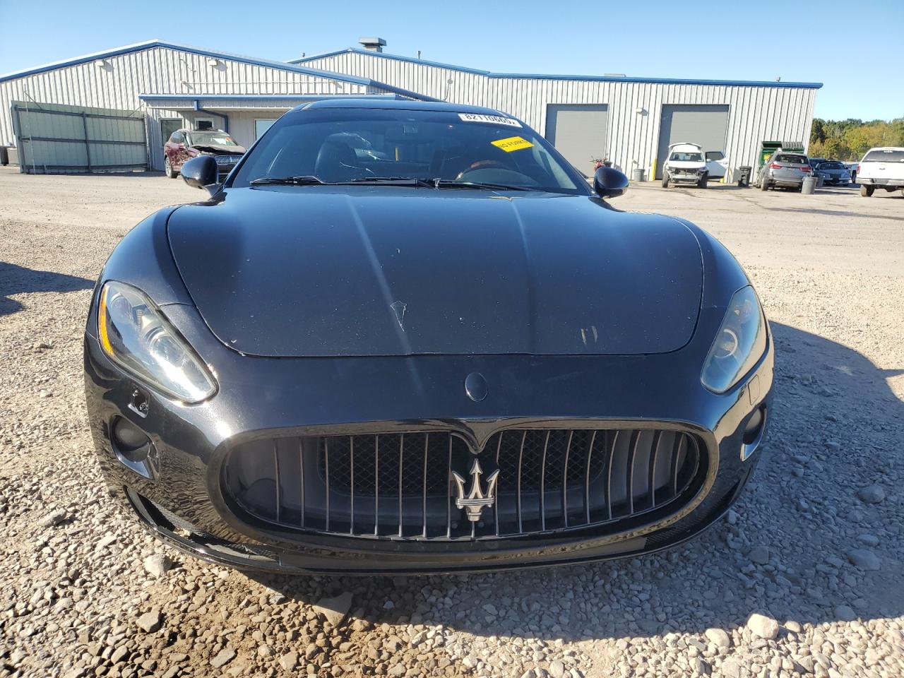 2008 Maserati Granturismo Black vin: ZAMGJ45A880040628