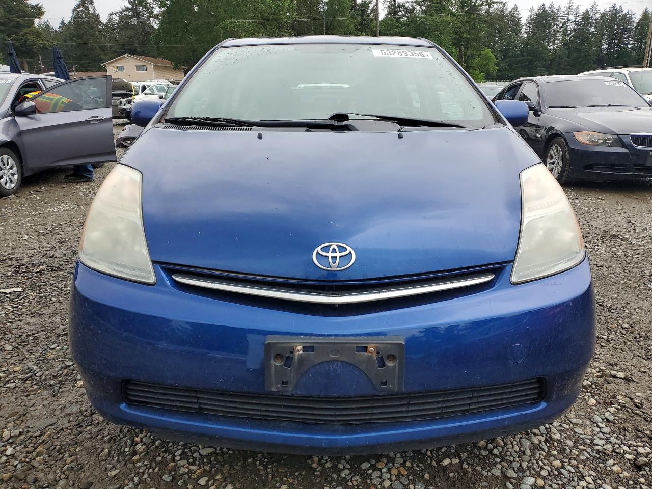 2009 Toyota Prius Base Blue vin: JTDKB20U697856019
