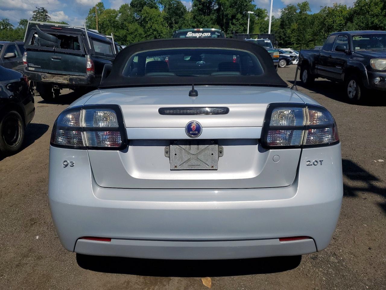 2009 Saab 9-3 2.0t Серебряный vin: YS3FB79Y396000373