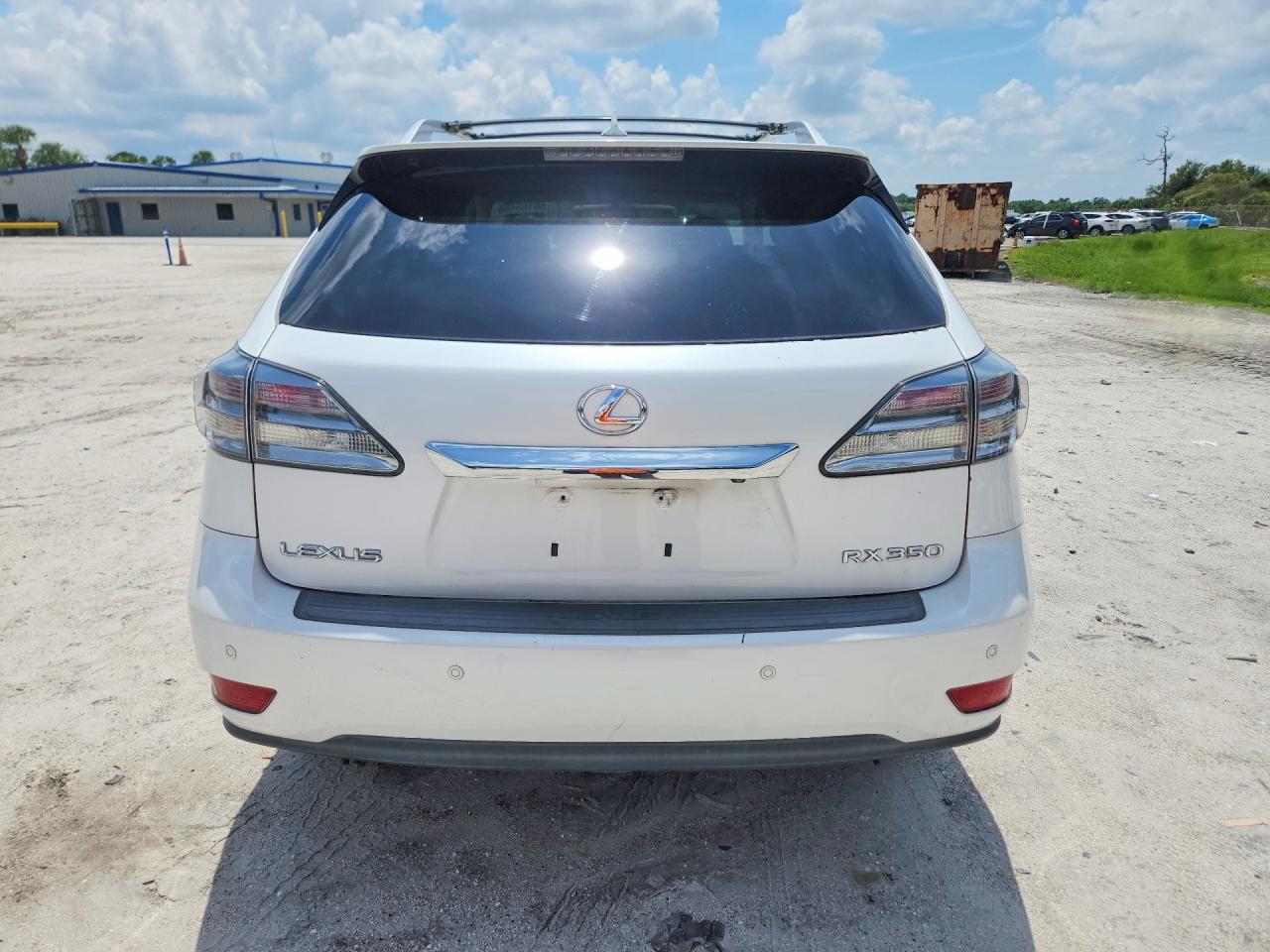 2010 Lexus Rx 350 White vin: 2T2ZK1BA5AC036847