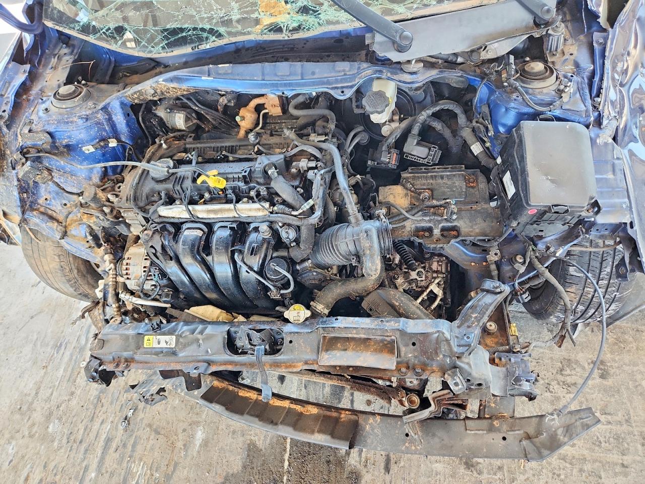 2015 Hyundai Elantra Se Синий vin: 5NPDH4AE1FH637387