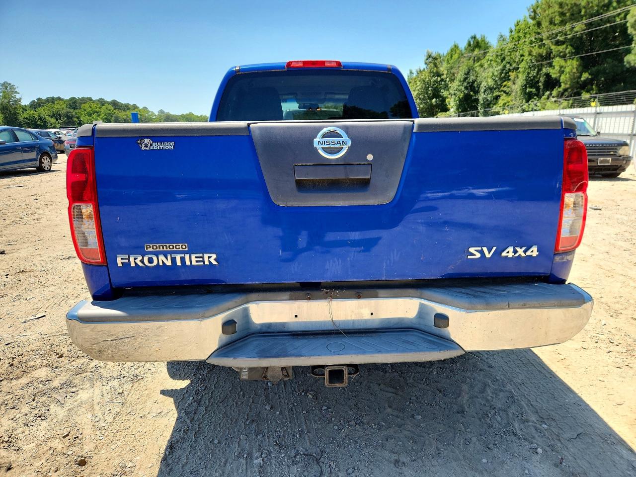 2012 Nissan Frontier Sv V6 Blue vin: 1N6AD0FV8CC442584