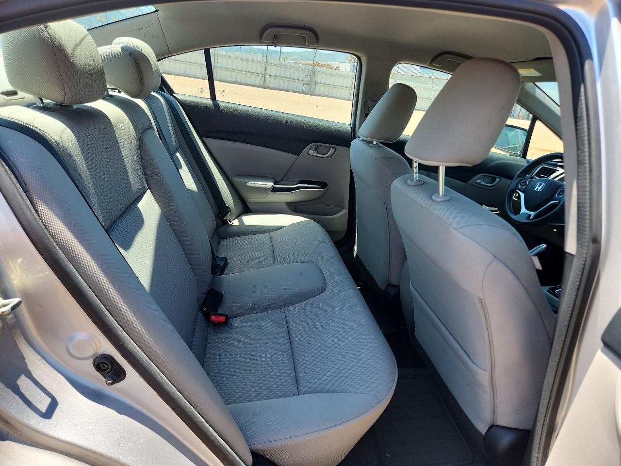 2014 Honda Civic Lx Silver vin: 19XFB2F57EE037726