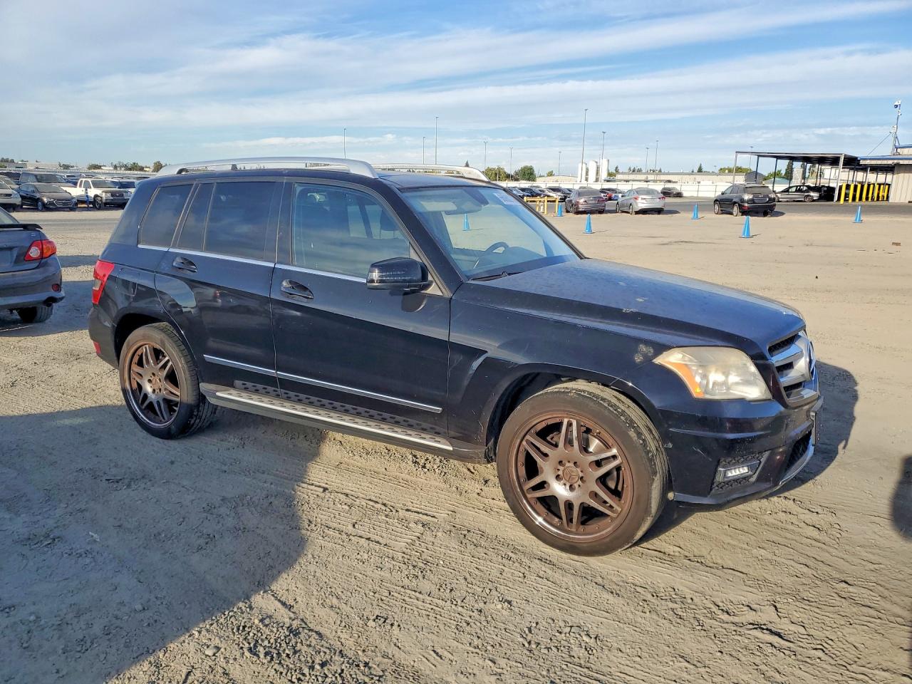 2010 Mercedes-benz Glk 350 Black vin: WDCGG5GB9AF510337