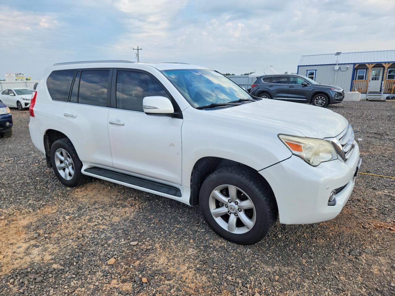 2010 Lexus Gx 460 White vin: JTJBM7FX1A5013092