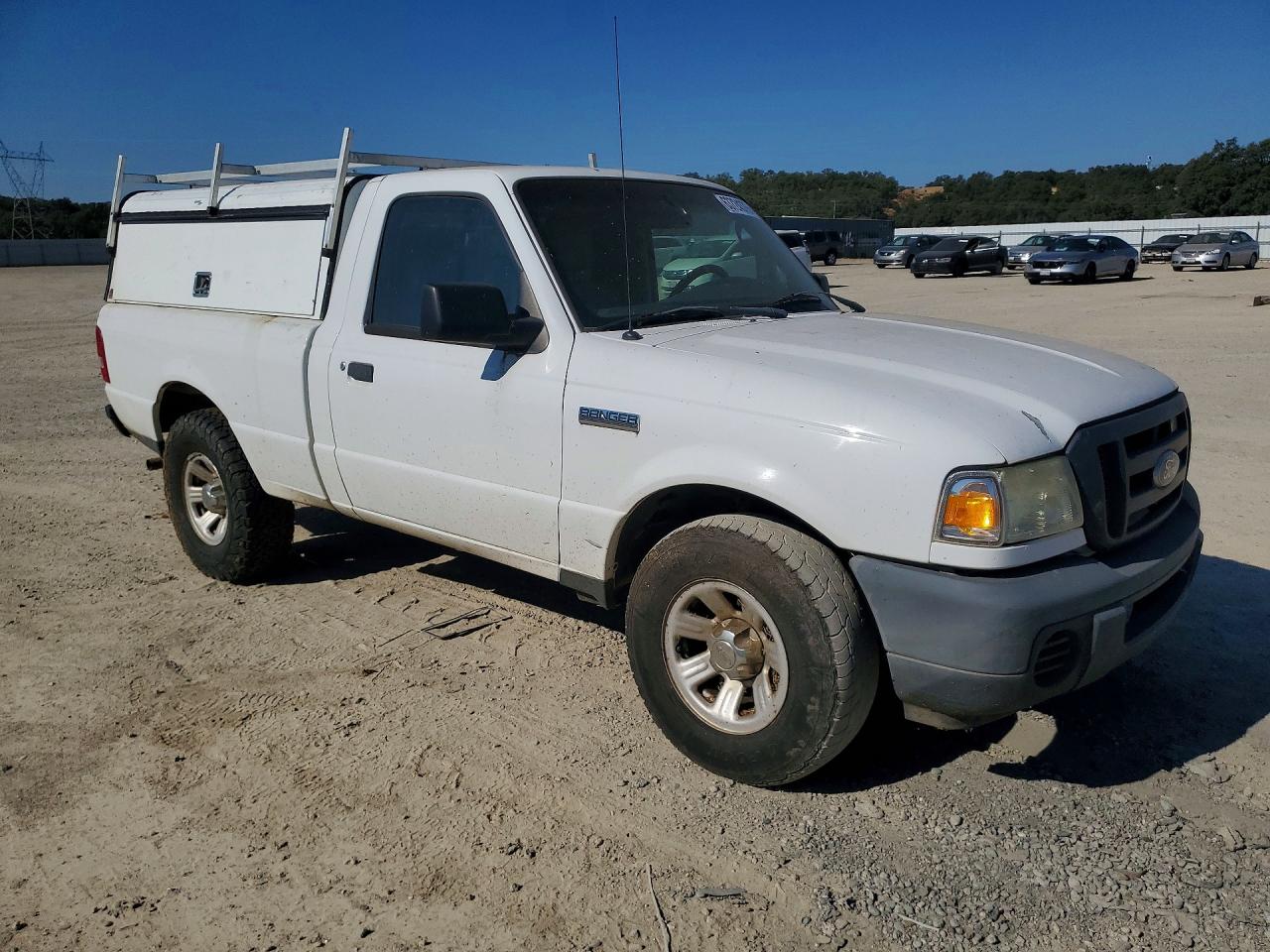 2011 Ford Ranger White vin: 1FTKR1AD3BPA02969