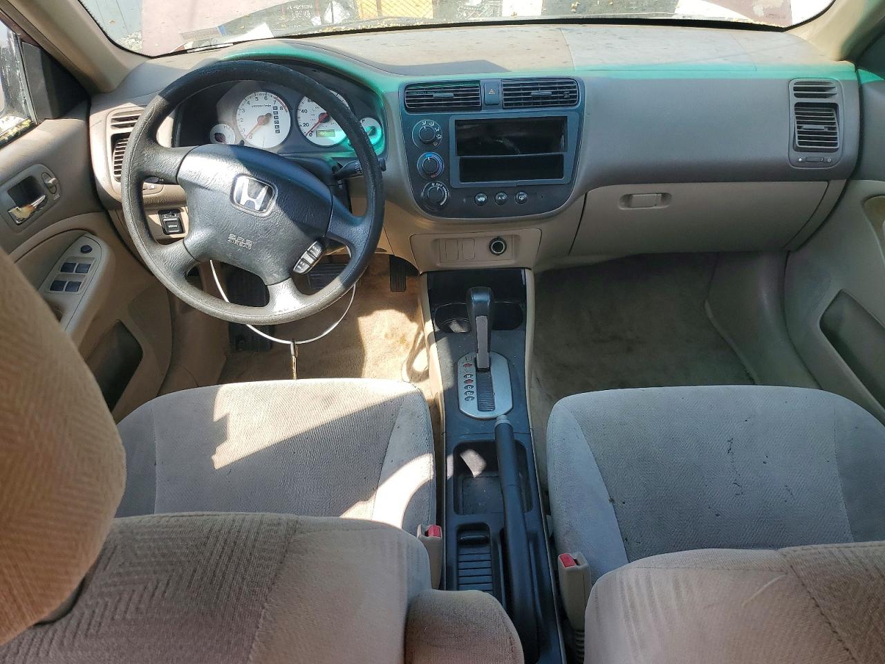 2002 Honda Civic Lx Бордовый vin: 2HGES16522H599055
