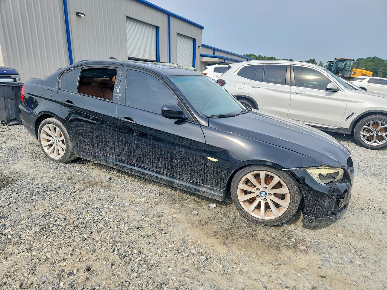 2011 Bmw 328 I Sulev Черный vin: WBAPH5G52BNM80163