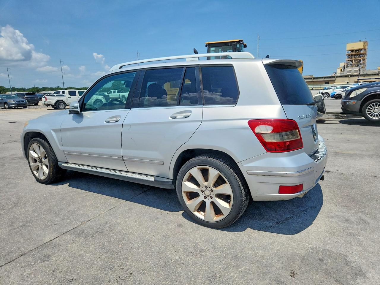 2010 Mercedes-benz Glk 350 4matic Silver vin: WDCGG8HB4AF280495